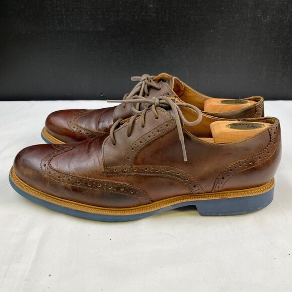 Cole Haan Men\'s Brown Dress Shoes/Oxfords Sz 10.5M SKU 4456 main image 6